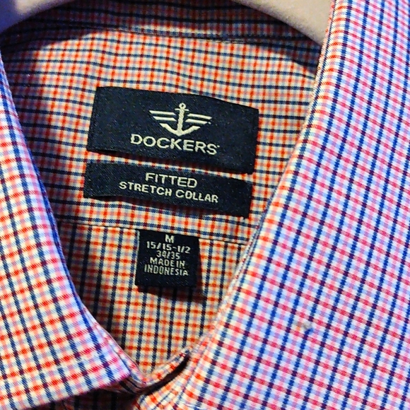 Dockers Button Down Shirt, Size 15 - Picture 1 of 4